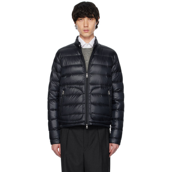  Moncler Navy Acorus Short Down Jacket 