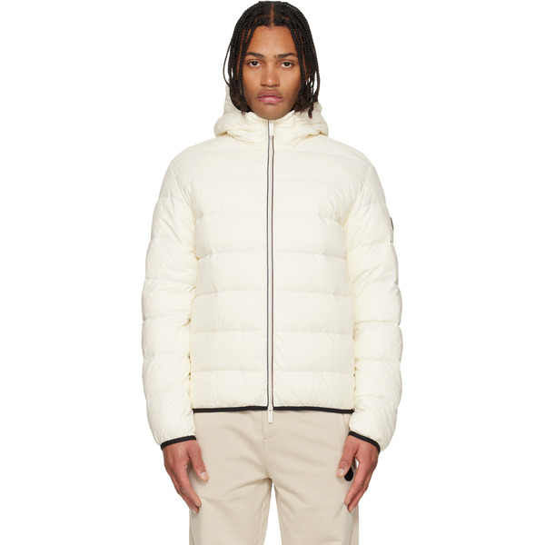  Moncler Off-white Erdon Short Down Jacket 