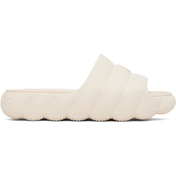  Moncler Off-white Lilo Quilted Eva Pool Slides 
