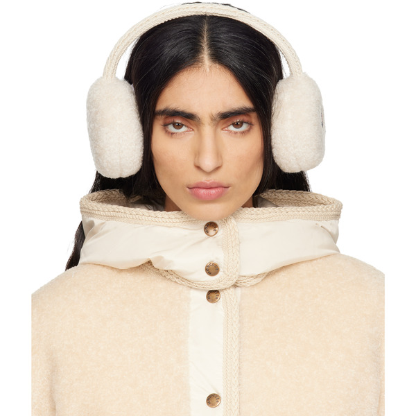  Moncler Off-white Teddy Ear Muffs 