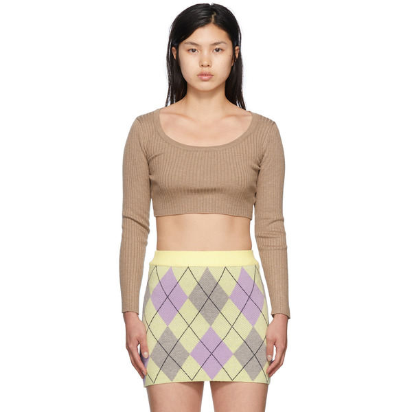  Nφdress Brown Polyester Sweater 