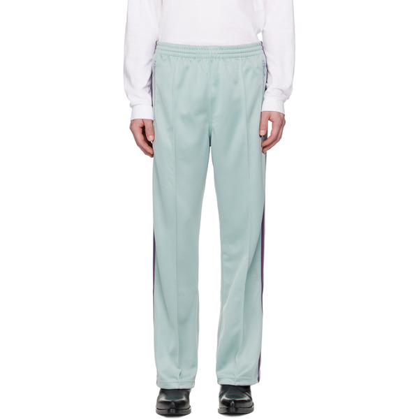  Needles Green Poly Smooth Track Pants 
