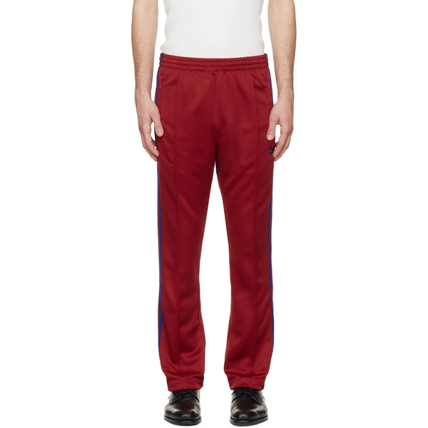  Needles Red Narrow Track Pants 