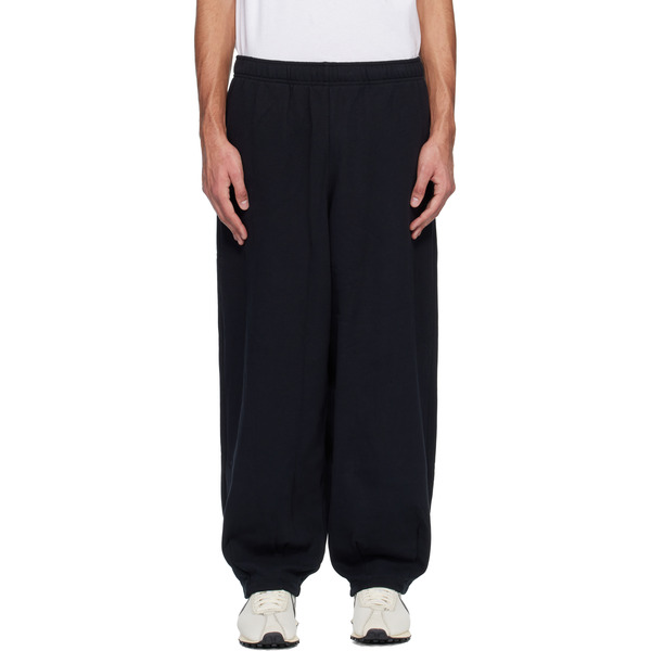  Nike Black Nike Club Oversized Cuffed Fleece Sweatpants 