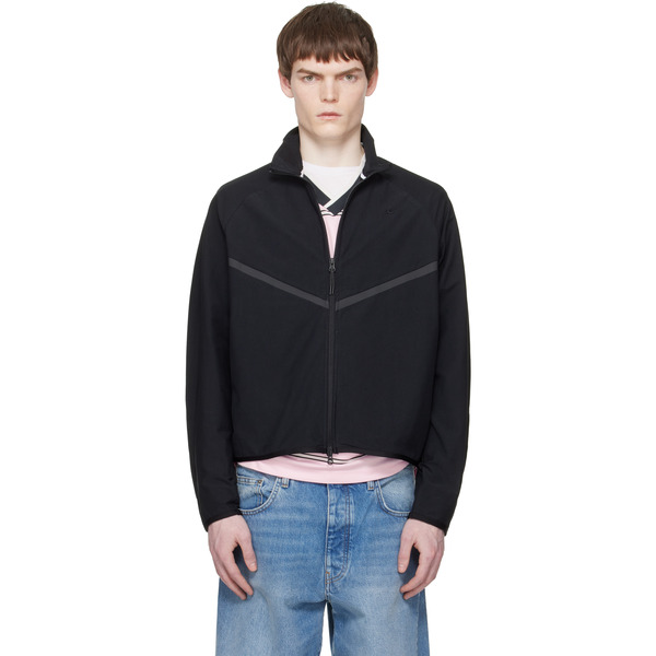  Nike Black Dri-fit Shori-knit Track Jacket 