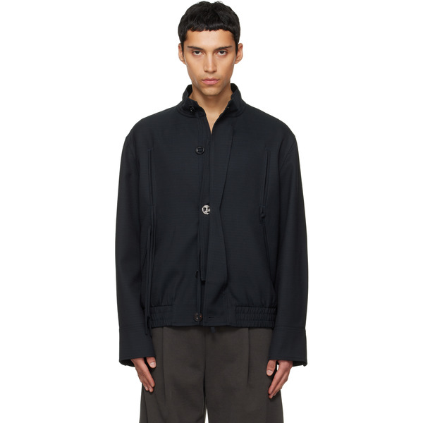 Nullus Navy Harrington Jacket 