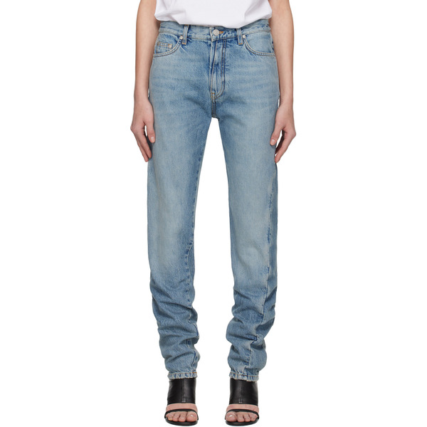  Nvl-garde Blue Straight Leg Jeans 