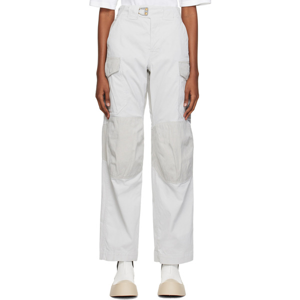  Objects Iv Life Gray Stamped Cargo Pants 