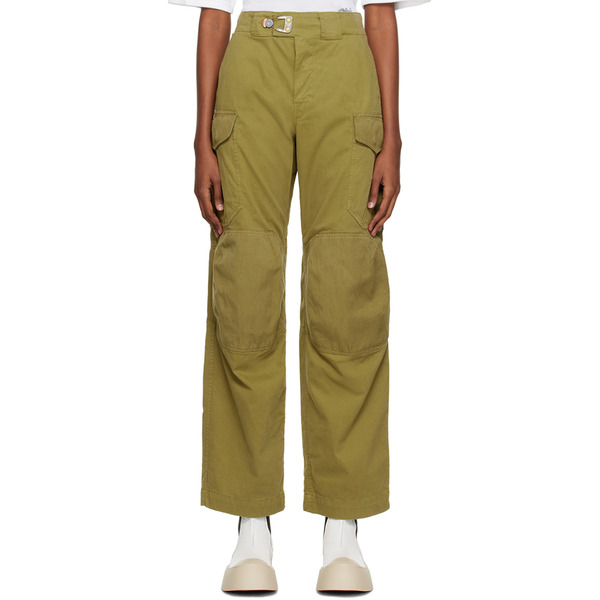  Objects Iv Life Khaki Stamped Cargo Pants 