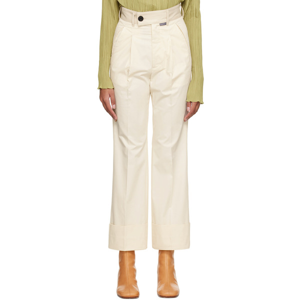  Oct31 Off-white Turnup Trousers 