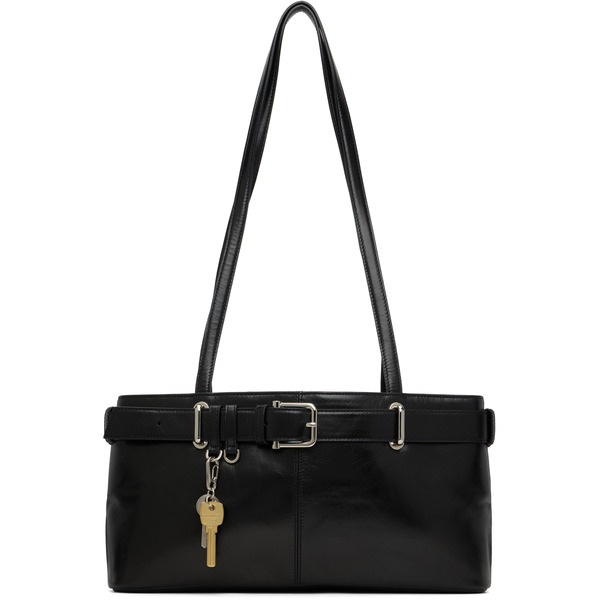  Osoi Black Shoulder Brocle Bag 