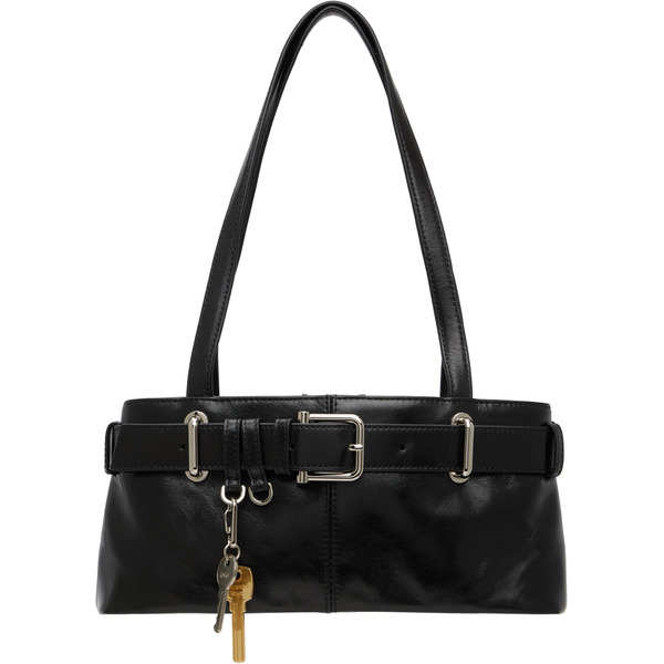  Osoi Black Shoulder Brocle Mini Bag 