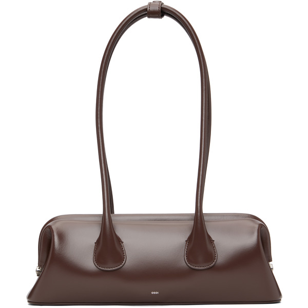  Osoi Brown Boat Wide Mini Bag 