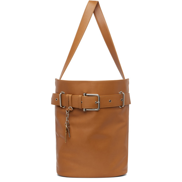  Osoi Brown Bucket Brocle Bag 