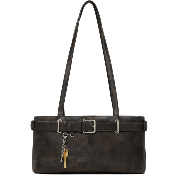  Osoi Brown Shoulder Brocle Bag 