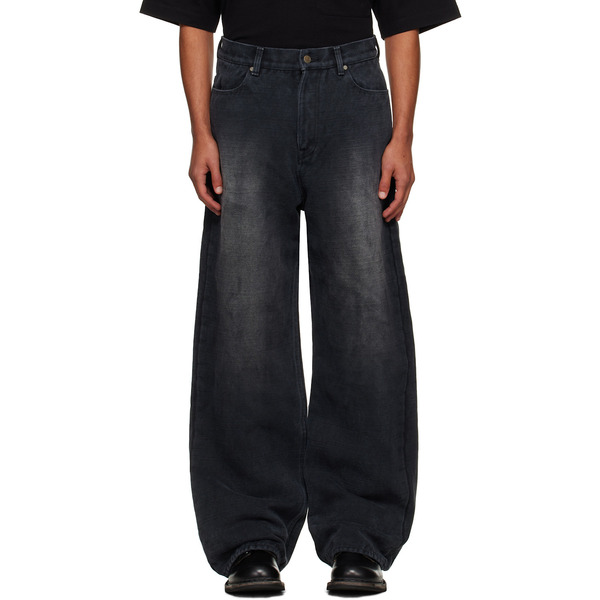  Ouat Gray Selvedge Baggie Jeans 