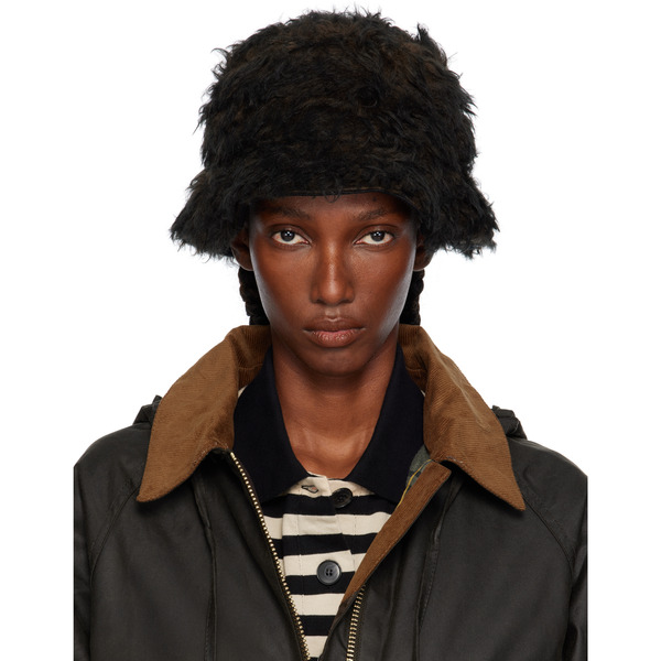  Our Legacy Brown Logo Hardware Bucket Hat 