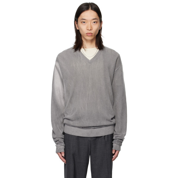  Our Legacy Gray Parallel Sweater 