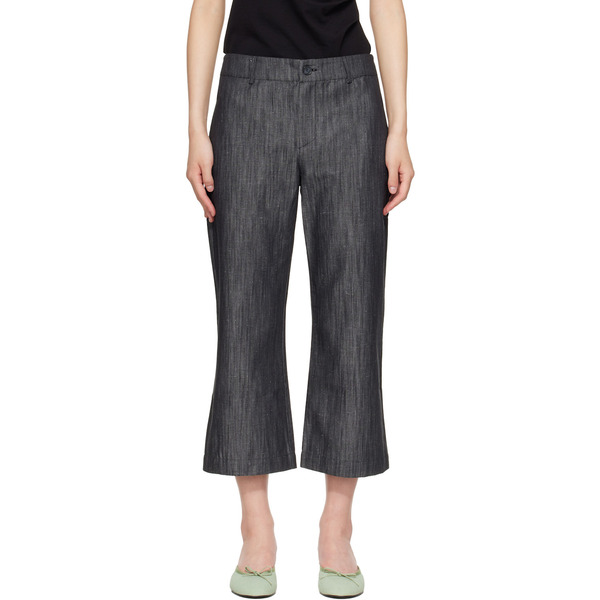  Paloma Wool Gray Sibily Denim Trousers 