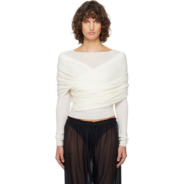  Paloma Wool Off-white Elio Sweater 