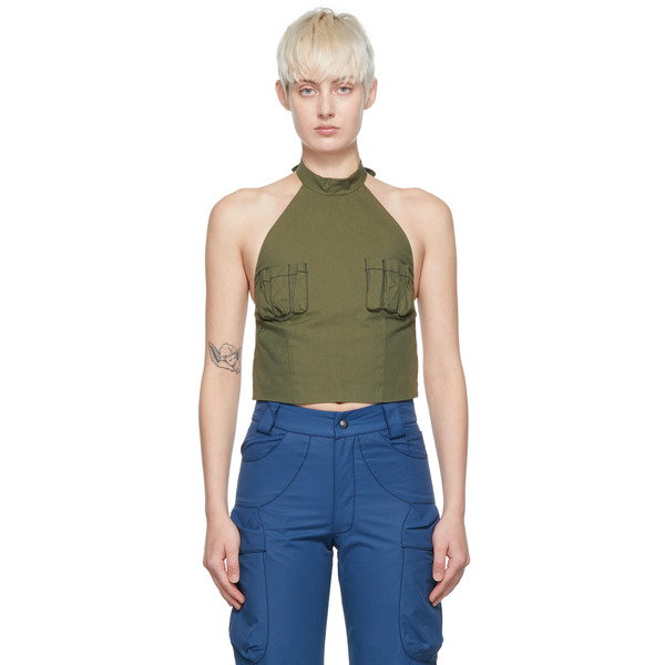  Paria /farzaneh Green Nausicaa Tank Top 
