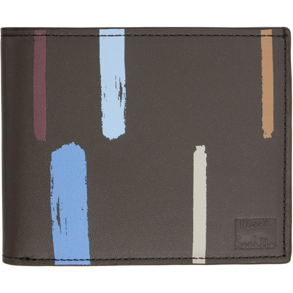  Paul Smith Brown Striped Wallet 