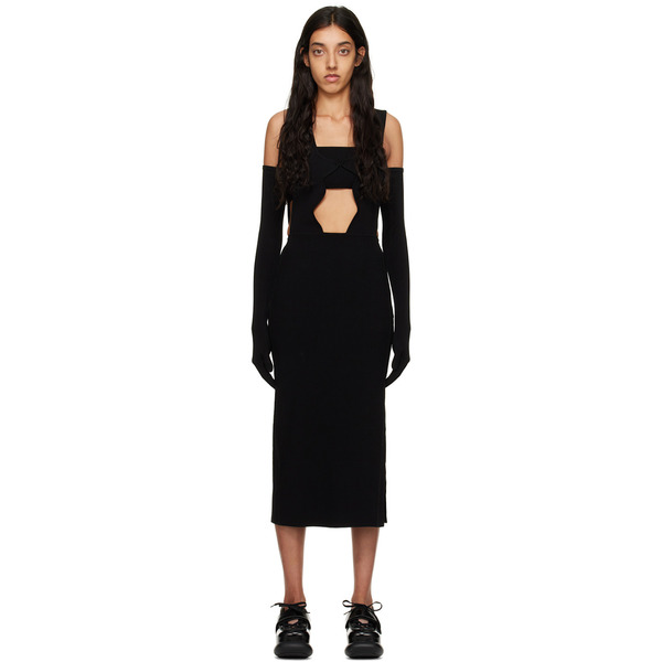  Ph5 Black Triton Midi Dress 