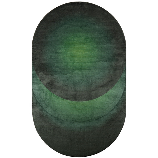  Polspotten Green Optical Rug 