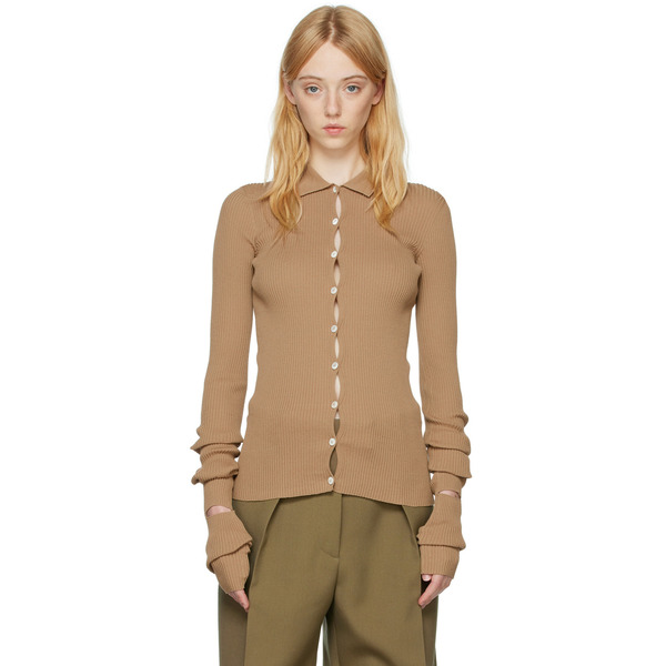  Quira Ssense Exclusive Tan Cardigan 
