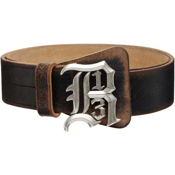  R13 Brown Logo Buckle Belt 