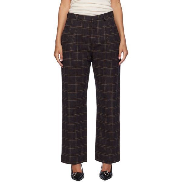  R13 Brown Relaxed Trousers 