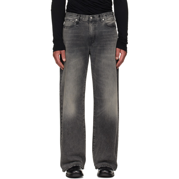  R13 Gray D'arcy Loose Jeans 