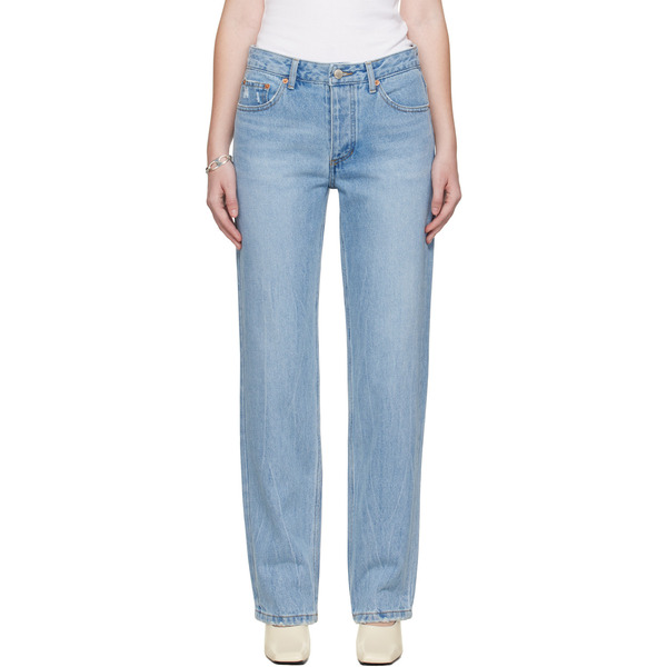 R2w Blue Hatty Tapered Jeans 
