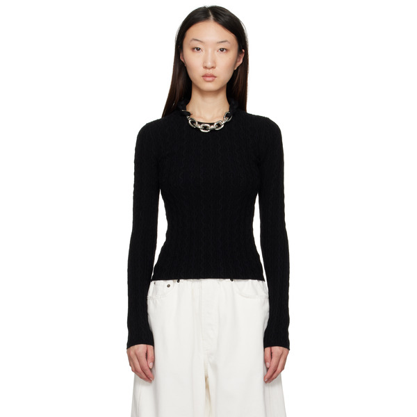  Rabanne Black Wool Sweater 