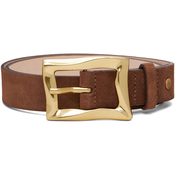  Rag & Bone Brown Waverly Suede Belt 