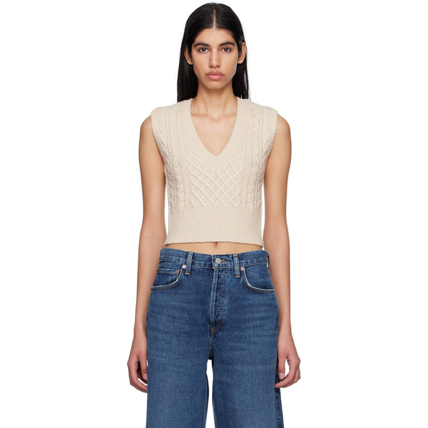  Rag & Bone Off-white Elizabeth Vest 