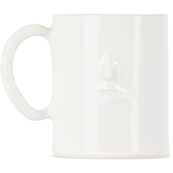 Rami Kim Studio White Ceramic Face Mug 