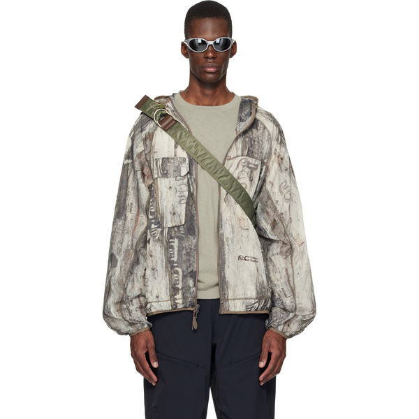  Rcos Taupe Griffith Nr.pa Running Jacket 