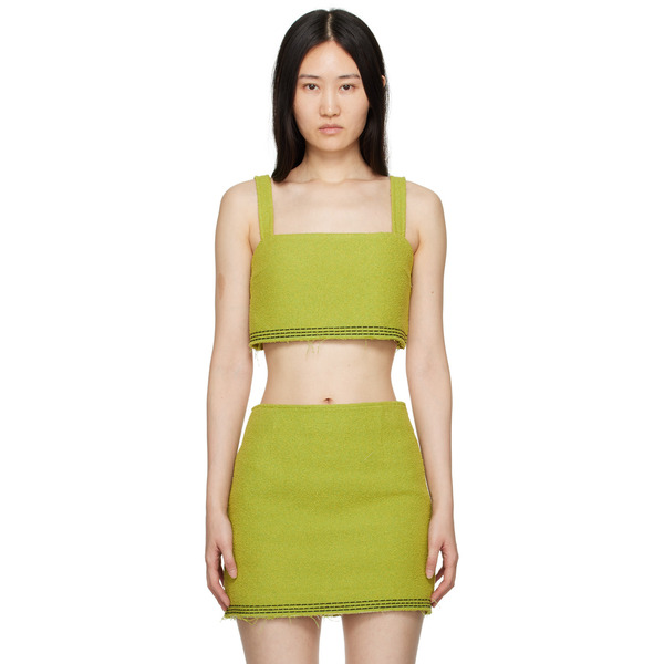  Recto Green Tara Tank Top 