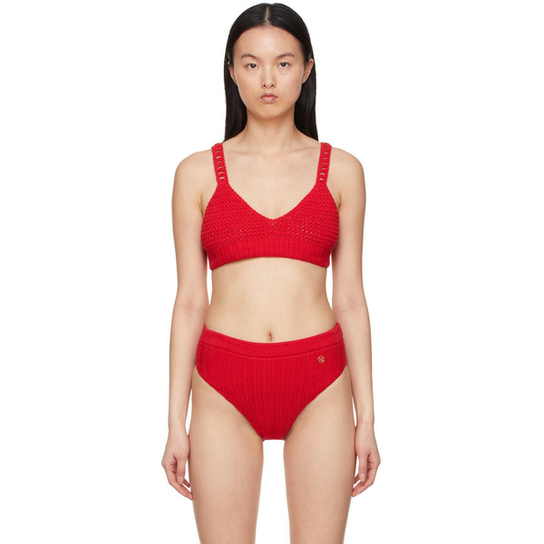  Recto Red Cotton Bikini 