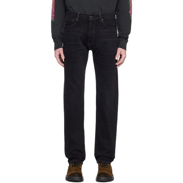  Re/done Black 60s Slim Jeans 