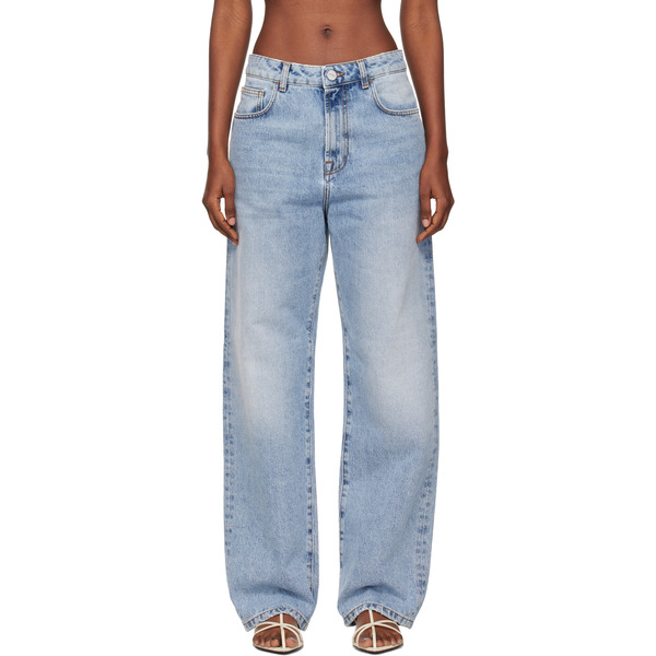  Róhe Blue Baggy Fit Jeans 