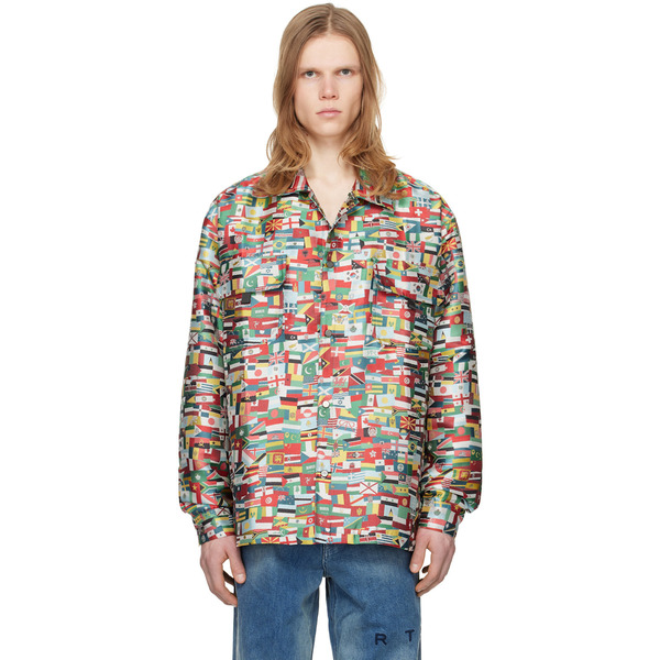  Rta Multicolor Chest Pockets Jacket 