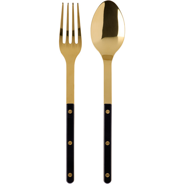  Sabre Gold & Black Bistrot Serving Set 