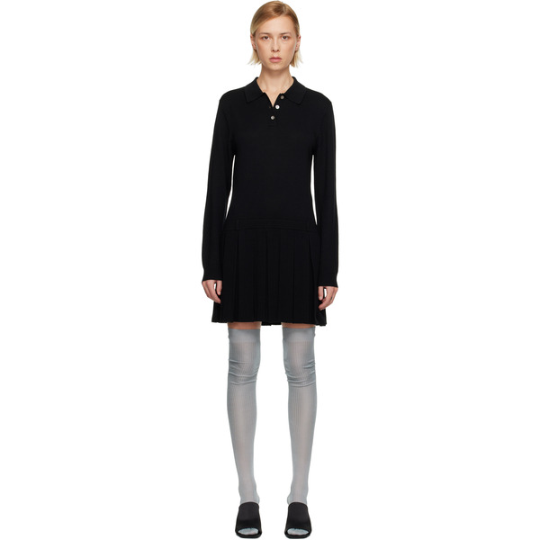  Sandy Liang Black Hague Minidress 