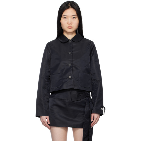  Sandy Liang Navy Shelby Jacket 