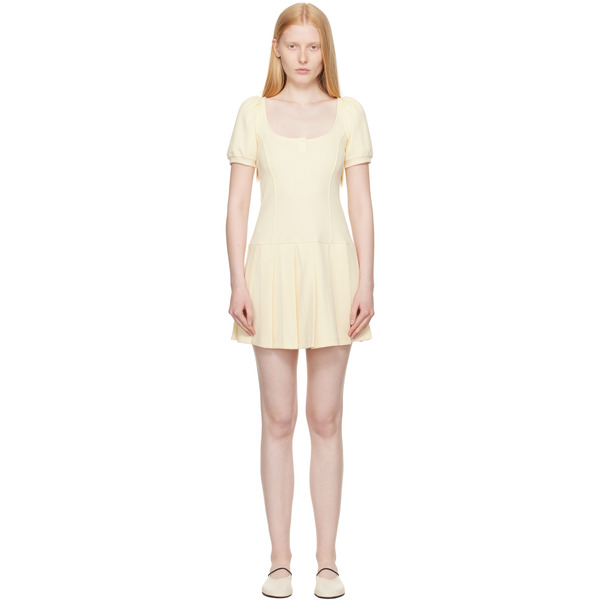  Sandy Liang Yellow Camden Minidress 