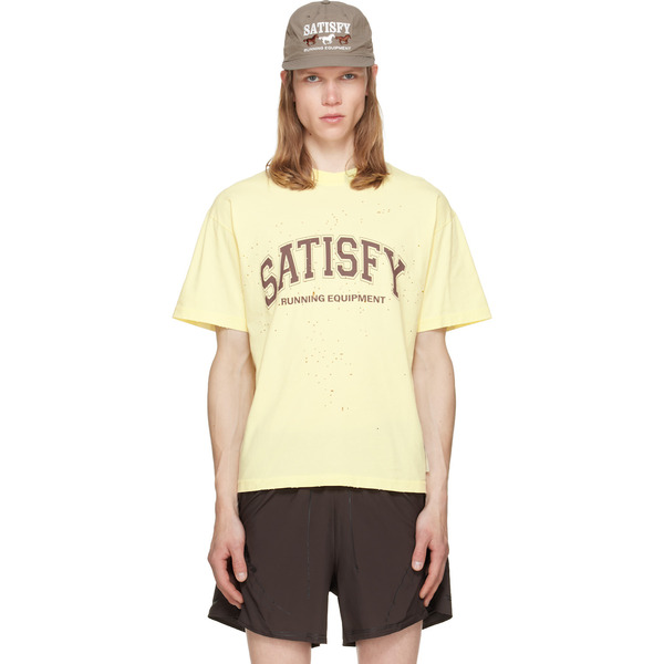  Satisfy Yellow Mothtech T-shirt 