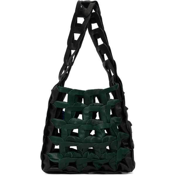  Sc103 Green & Black Links Bag 