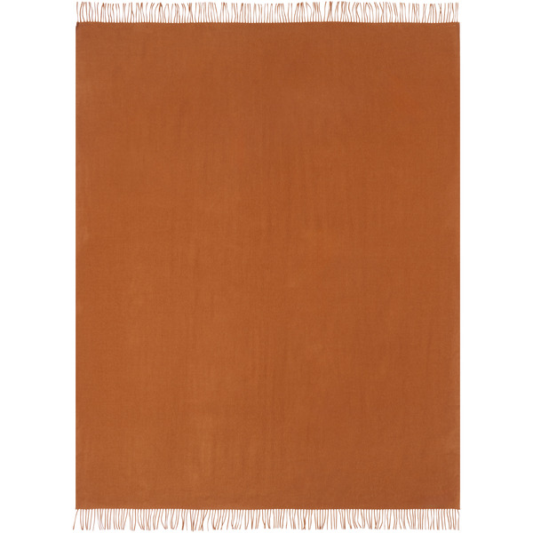  Soho Home Orange Maria Alpaca Throw 